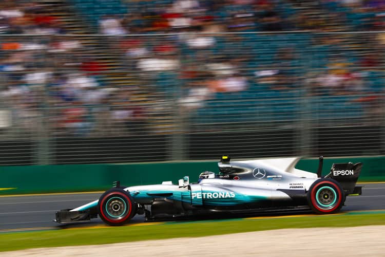 Valtteri Bottas war am Freitagnachmittag der drittschnellste Mann auf der Piste