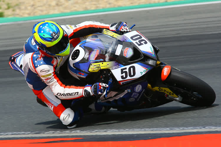 Damian Cudlin und seine BMW sind wieder ein Team