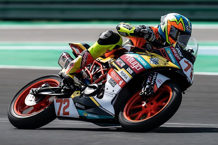 Victor Steeman in Misano