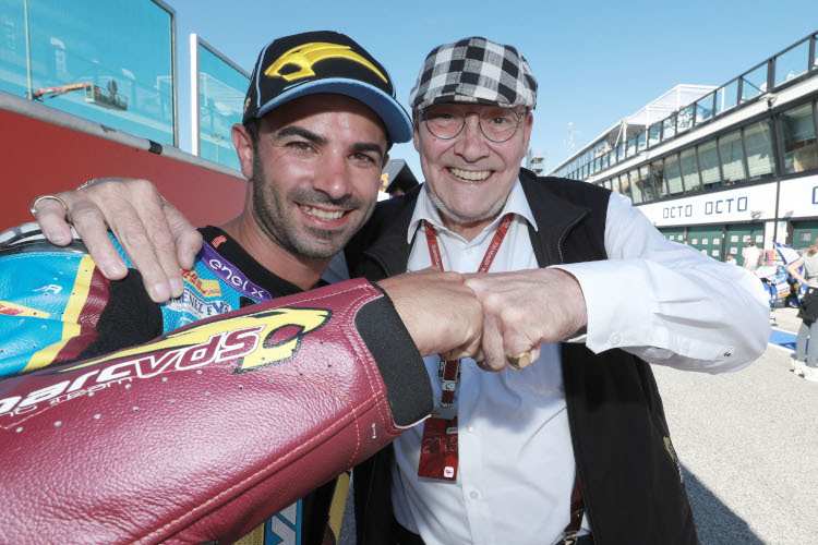 Mike di Meglio und Marc van der Straten