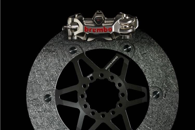 Die MotoGP-Piloten bremsen mit Bremsanlagen von Brembo