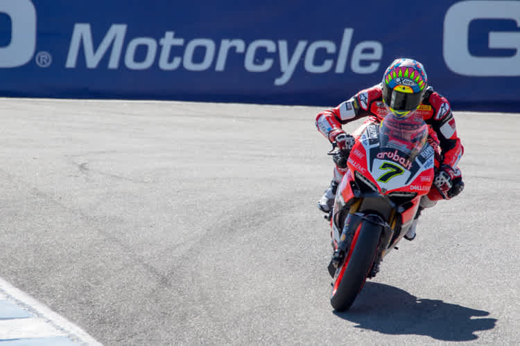 Chaz Davies fuhr überragend