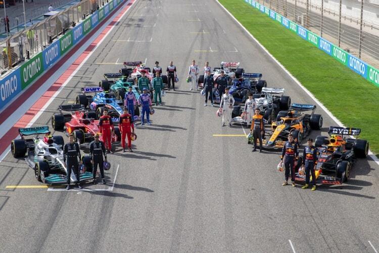 Das Formel-1-Feld 2022