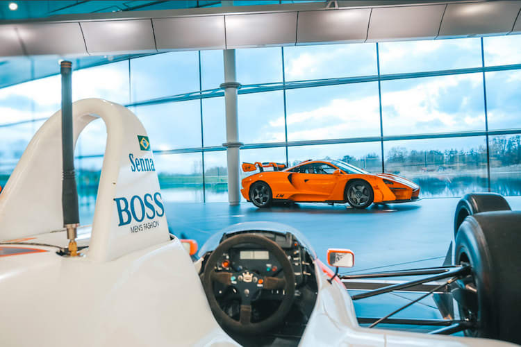 Im Rennwagenwerk von McLaren