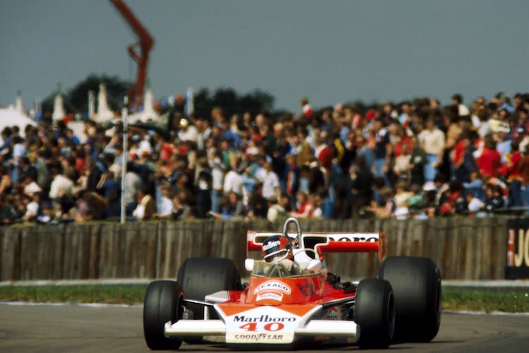 Gilles Villeneuve im McLaren