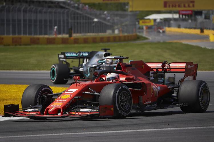 Vettel gegen Hamilton in Kanada