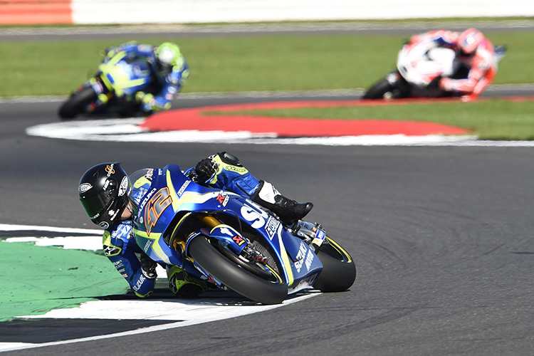 Alex Rins auf der Suzuki GSX-RR