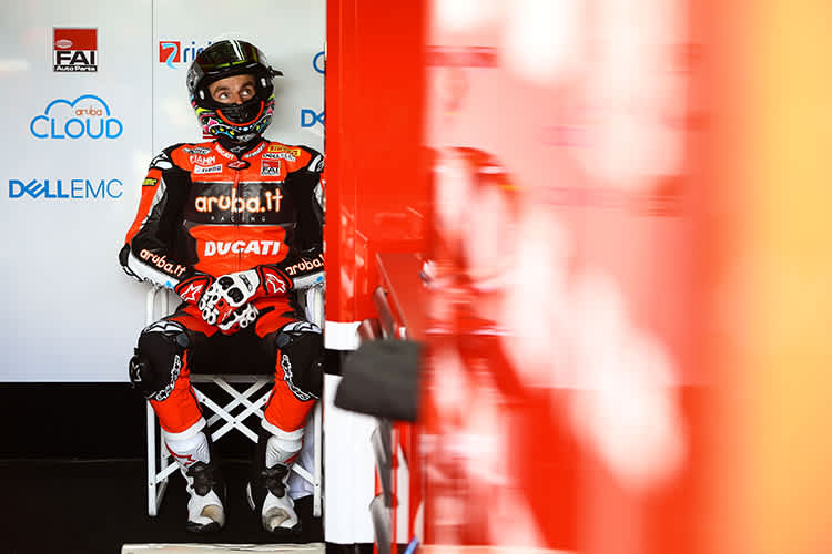 Chaz Davies geriet ins Abseits