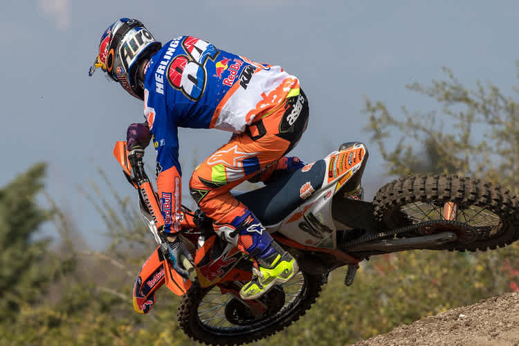 Jeffrey Herlings gewann den ersten MXGP-Lauf in Pietramurata