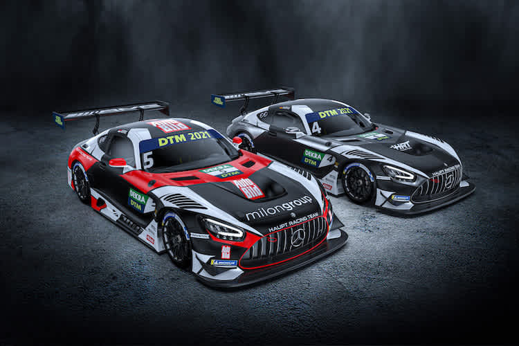 Die beiden Mercedes des Haupt Racing Team
