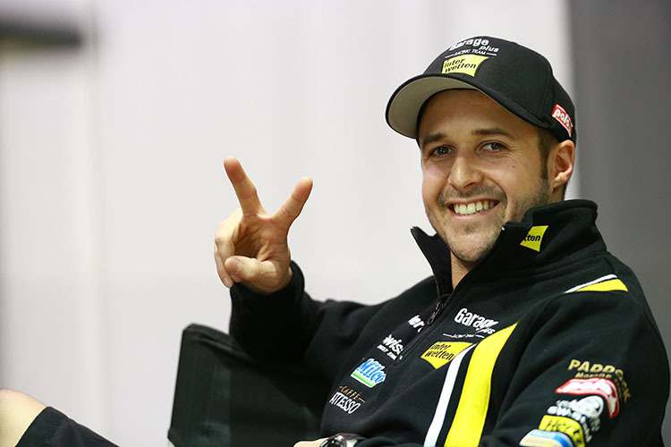 Tom Lüthi testete nach dem Barcelona-GP in Valencia