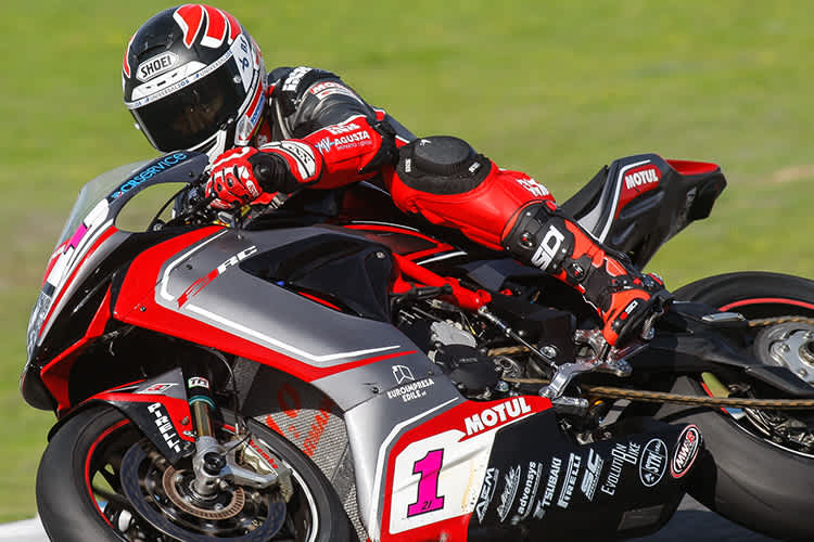 Randy Krummenacher auf MV Agusta