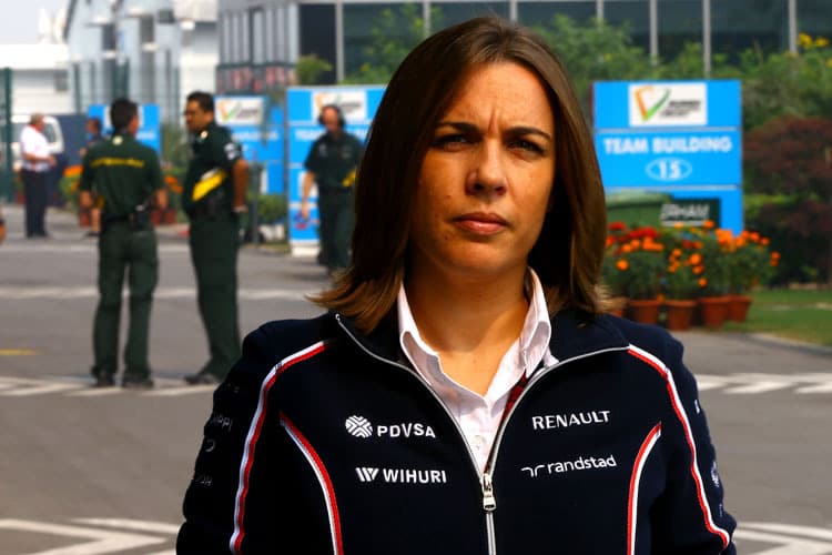 Claire Williams: «Die Stimmung im Team ist normal, hinter verschlossenen Türen gibt es keine erbitterten Diskussionen»