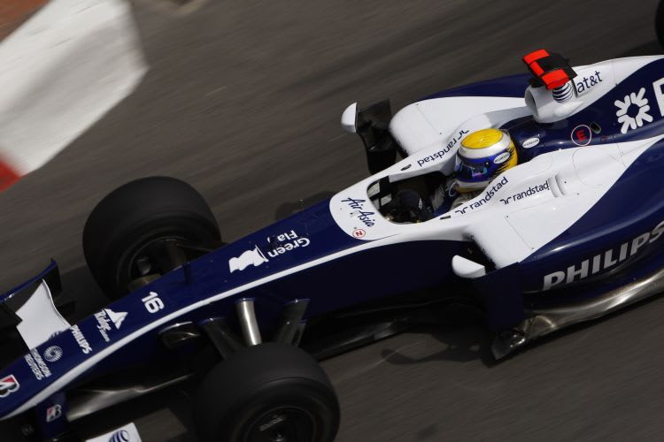 Rosberg im Williams stark, aber ohne Siege