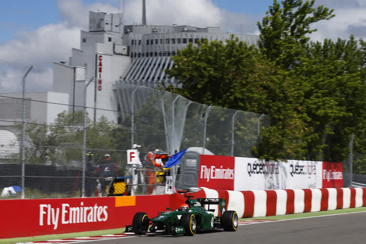 Alexander Rossi im Training zum Grossen Preis von Kanada