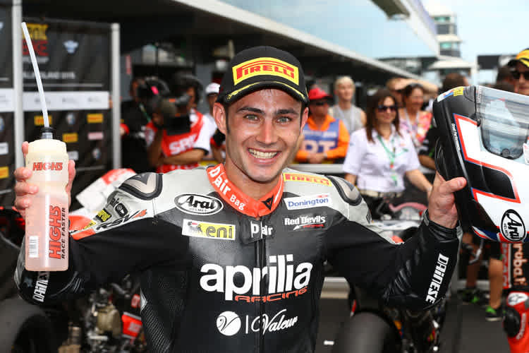 Leon Haslam feierte den vierten Sieg seiner Karriere