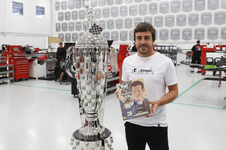 Fernando Alonso in Indianapolis
