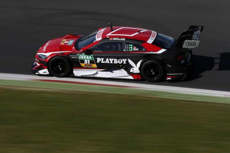 Mattias Ekström und Jamie Green testeten in Vallelunga