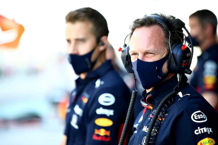 Red Bull Racing-Teamchef Christian Horner  