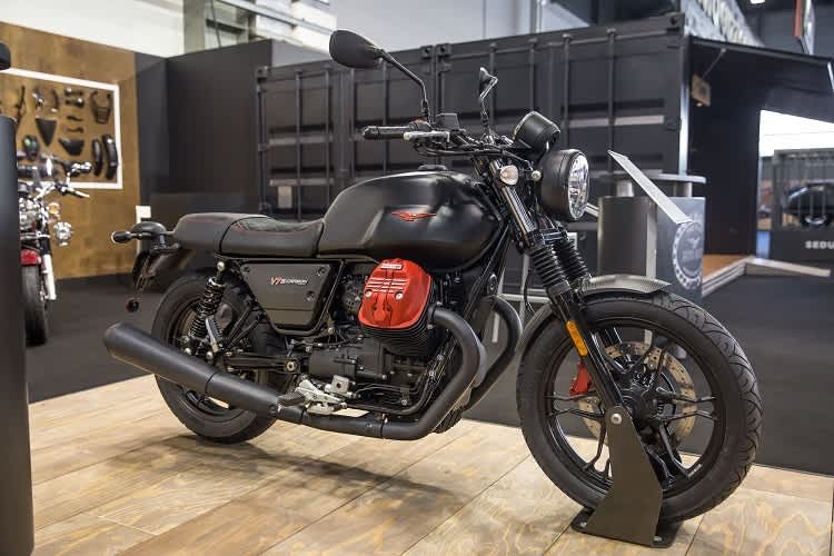 Wird es nicht zu Zehntausenden geben: Moto Guzzi V7 III Carbon