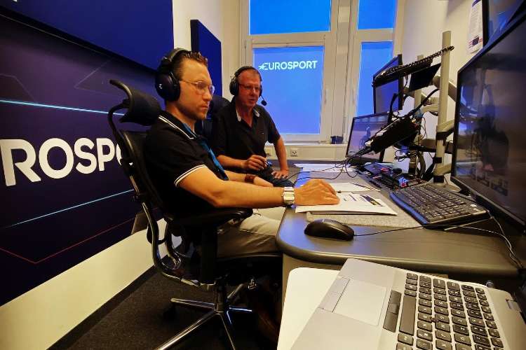 Martin Smolinski im Studio