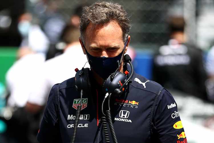 Red Bull Racing-Teamchef Christian Horner 