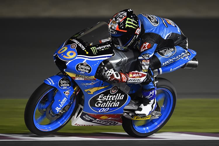 Jorge Navarro auf seiner Honda