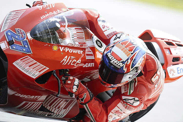 Stoner auf Ducati: Eine Moto2 gibt es nicht