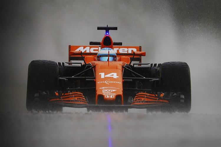 So ungefähr wird das heute in Monza aussehen