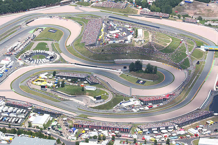 Der Sachsenring am Samstag: viele Fans