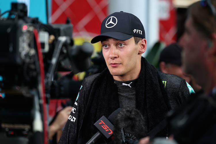 George Russell stellte in Miami die Freitagsbestzeit auf, blieb im Qualifying Tags darauf aber im Q2 hängen