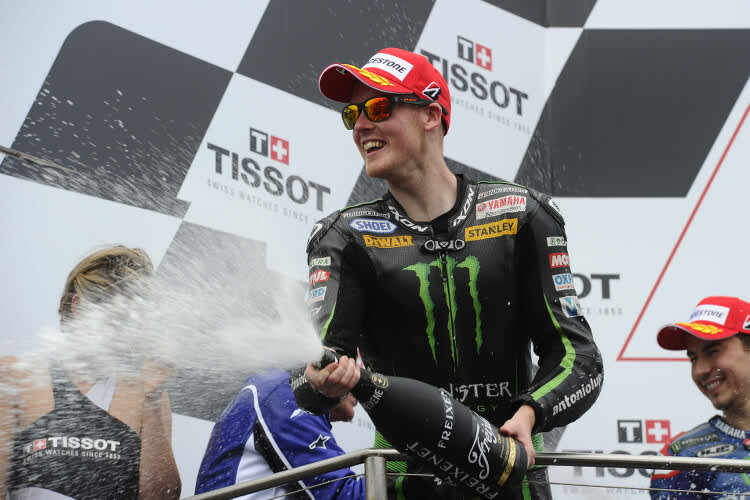 Freude pur: Bradley Smith auf Phillip Island