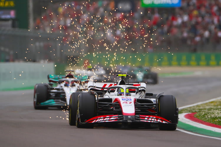 Mick Schumacher in Imola