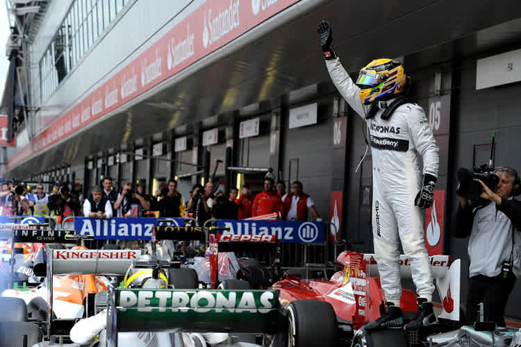 So will Lewis Hamilton nicht nur am Samstag jubeln