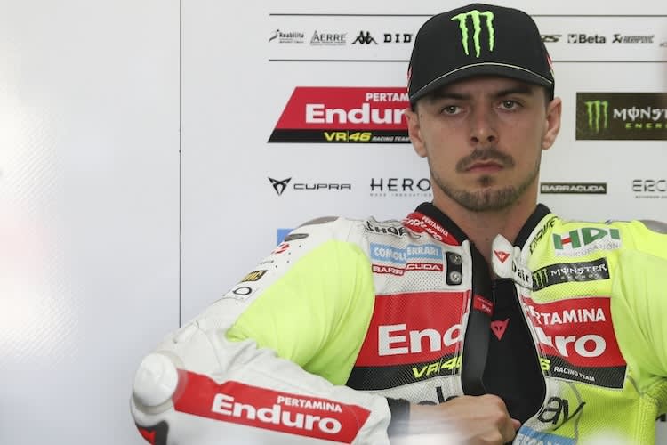 Fabio Di Giannantonio war nicht happy