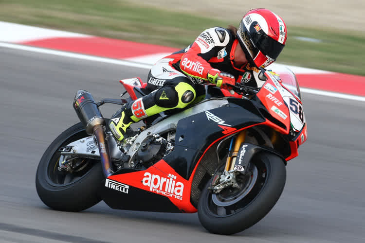 Simoncelli schlägt sich ordentlich auf der RSV4