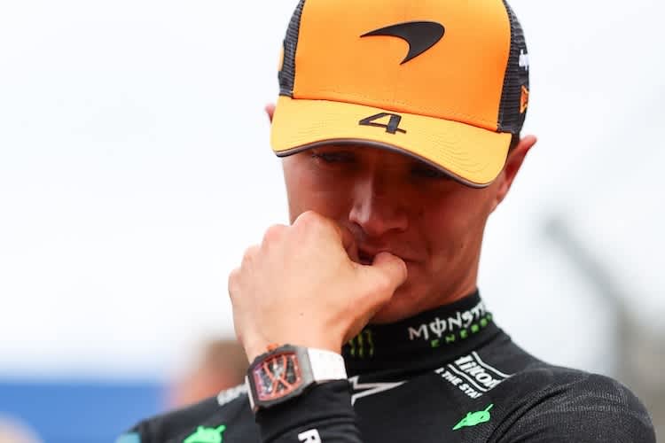 Lando Norris musste in Zandvoort eine bittere Pille schlucken