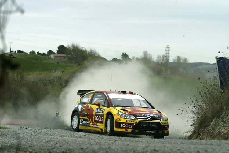 Petter Solberg vor seinem Unfall in Neuseeland