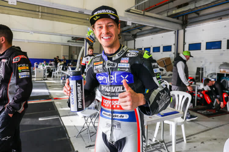 Dominique Aegerter verabschiedete sich zufrieden aus Jerez