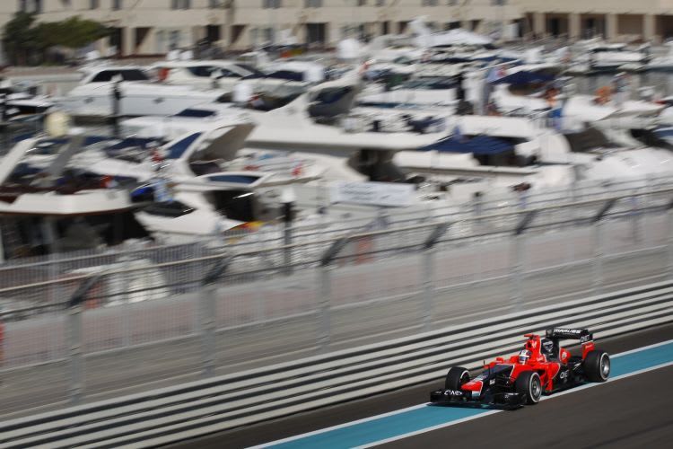 Glock: Reifen-Sorgen in Abu Dhabi