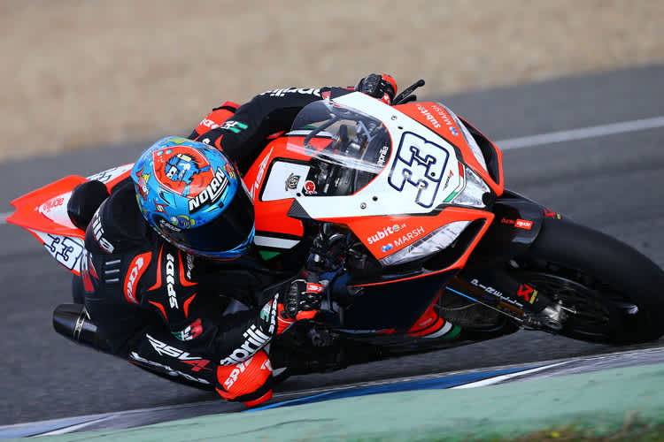 Marco Melandri wird immer schneller