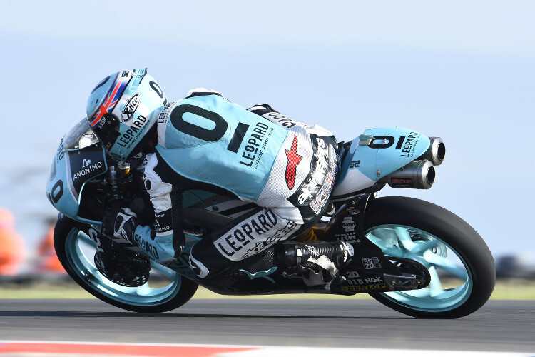 Danny Kent auf der Kiefer-Honda