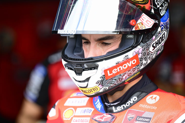 Marc Marquez hat sich vorgenommen, sehr bedacht zu fahren