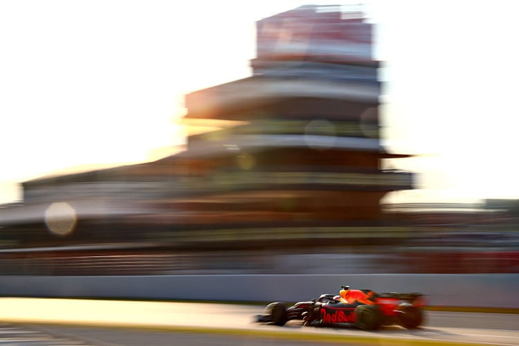 Red Bull Racing fuhr vom Morgen bis am Abend