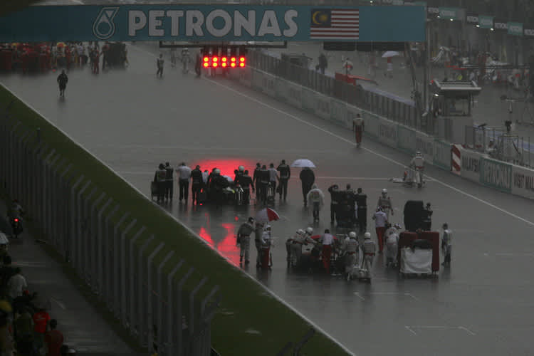 Weltuntergangs-Stimmung in Sepang