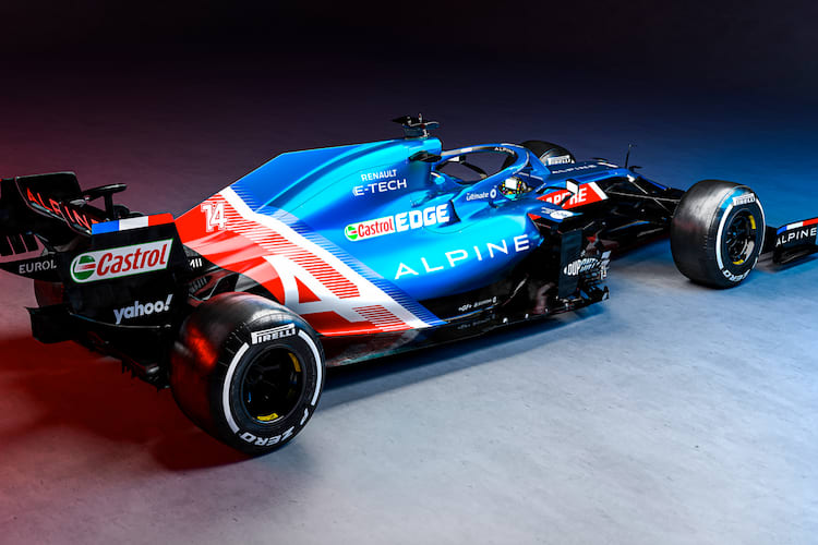 Der neue Alpine-Rennwagen