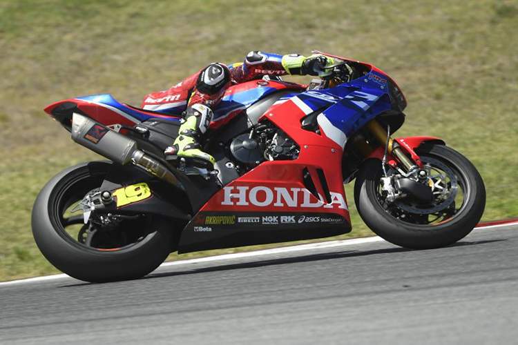 Alvaro Bautista auf der neuen Fireblade