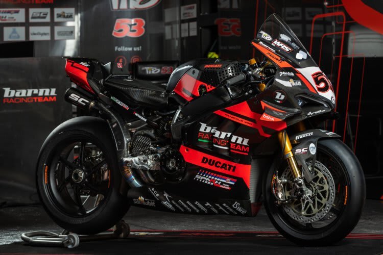 Optisch ist die Barni-Ducati ein Leckerbissen