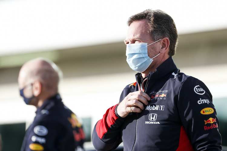 Red Bull Racing-Teamchef Christian Horner