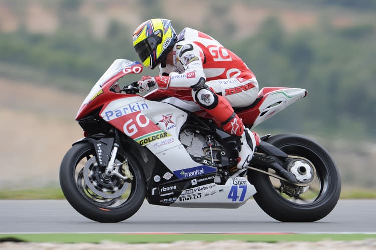 Roberto Rolfo eroberte für MV Agusta das erste WM-Podium seit 37 Jahren